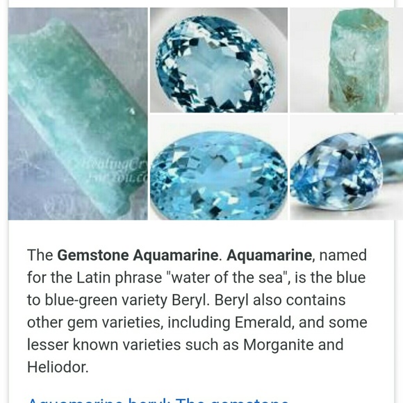 Aquamarine Ring - Picture 7 of 8